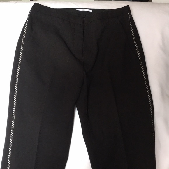 T Tahari amber cropped black pants - Picture 4 of 8
